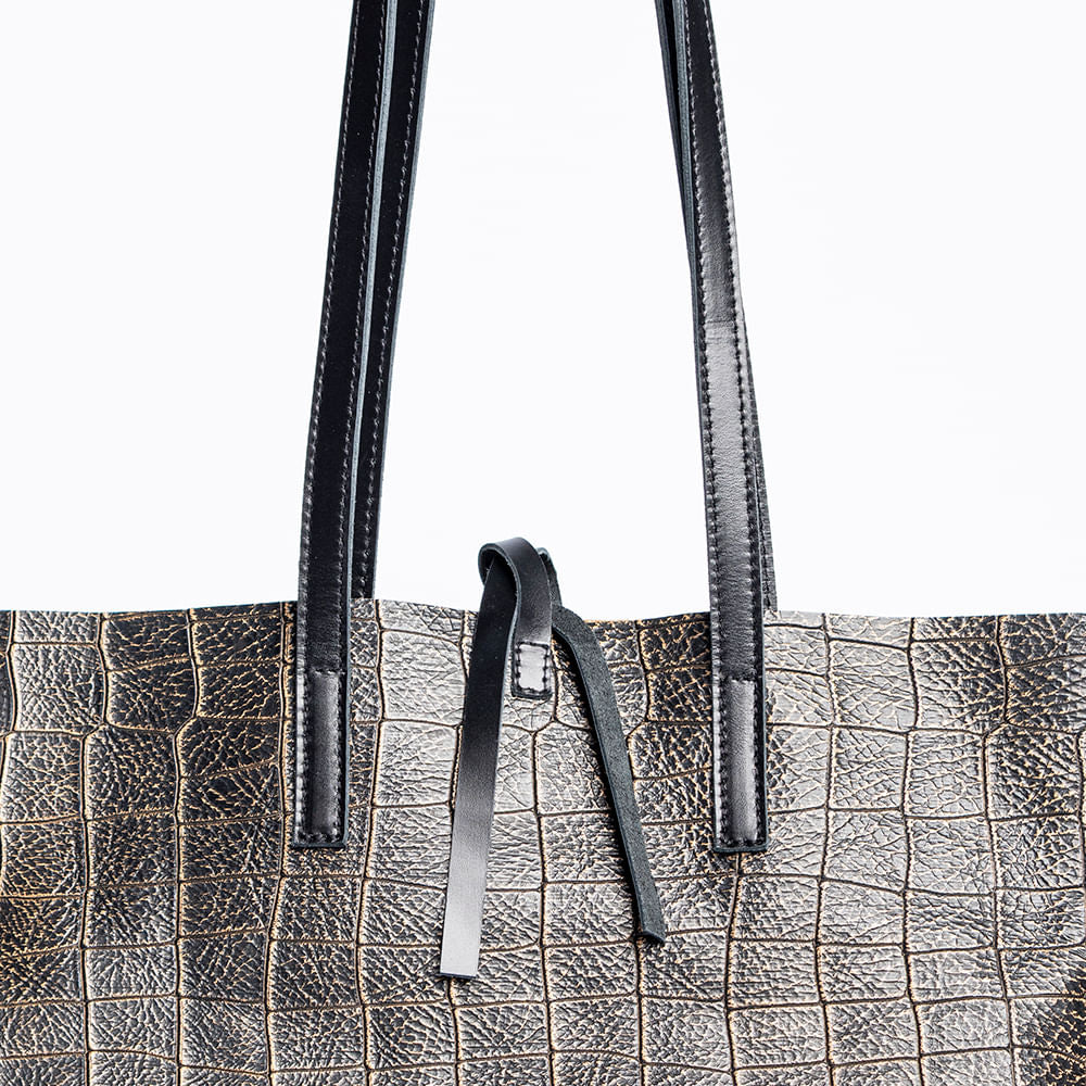 DELL TOTE DE CUERO