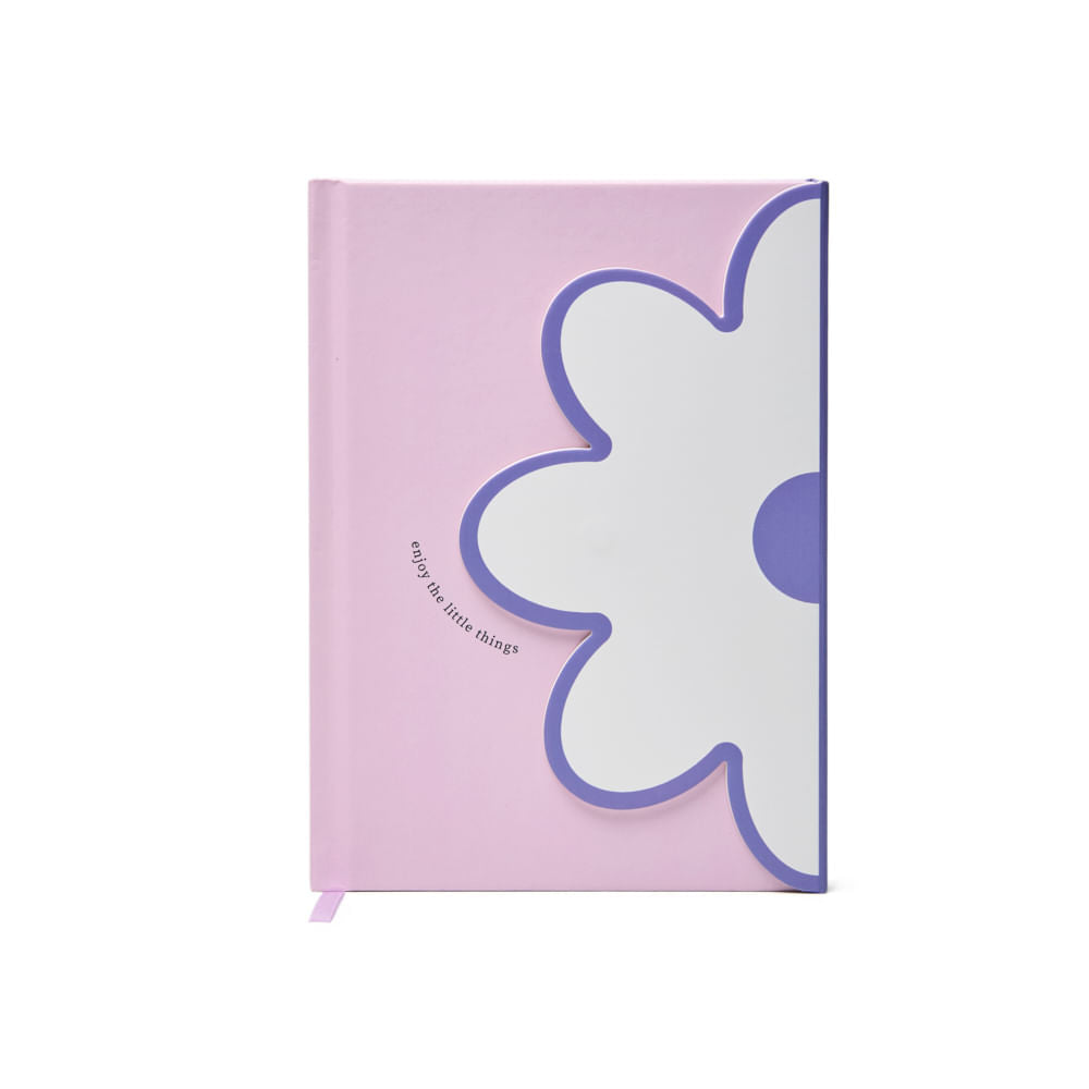 FLOWERS CUADERNO A5 CON SOLAPA