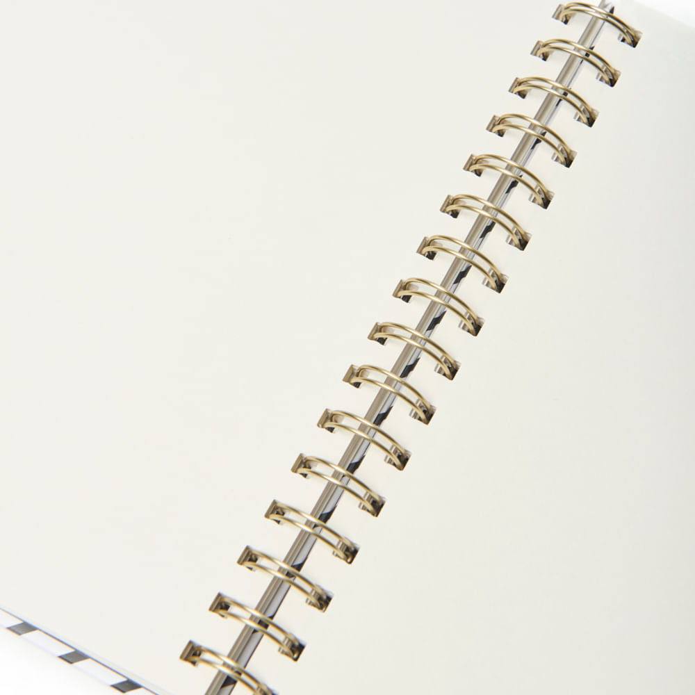 STRIPES CUADERNO A5 CON ESPIRAL