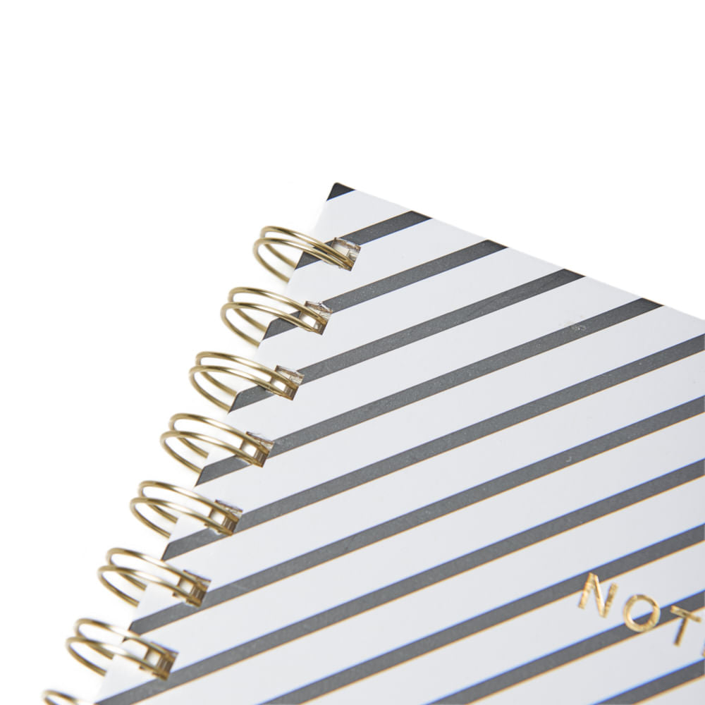 STRIPES CUADERNO A5 CON ESPIRAL